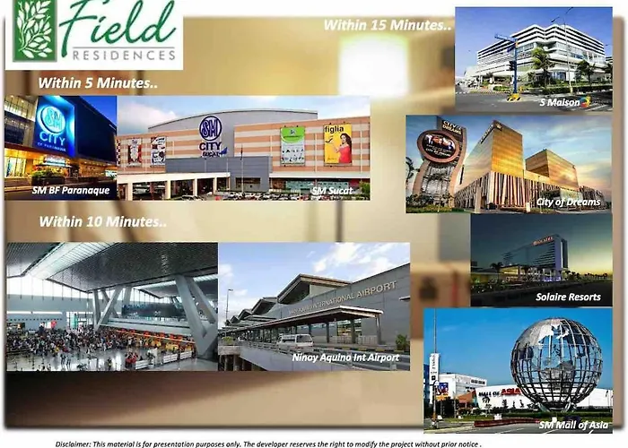 Staycation At Field Residences Near Airport * Manila